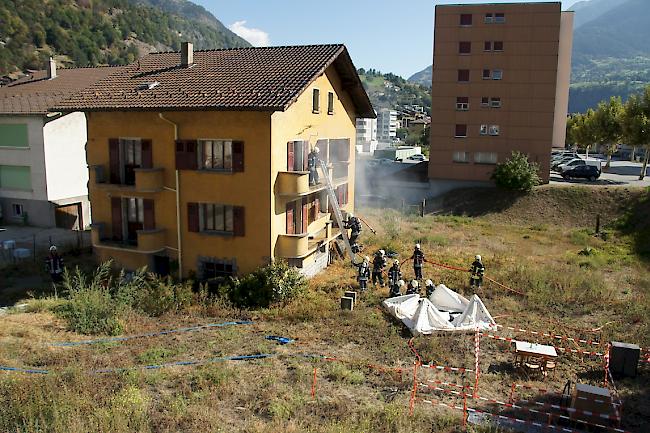 Eindrücke vom Tag der offenen Tür bei der Feuerwehr Naters