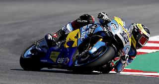 Keine Punkte. Der 32-j&auml;hrige Emmentaler Tom L&uuml;thi fuhr beim GP von San Marino auf Rang 22 und verpasste damit WM-Punkte.