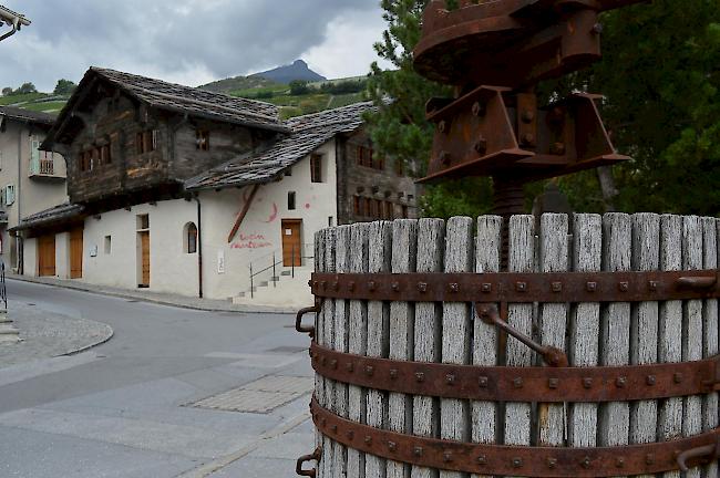 Das Weinmuseum in Salgesch.