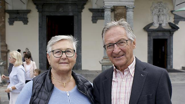 Elsy (76) und Werner (78) Abgottspon aus Glis.