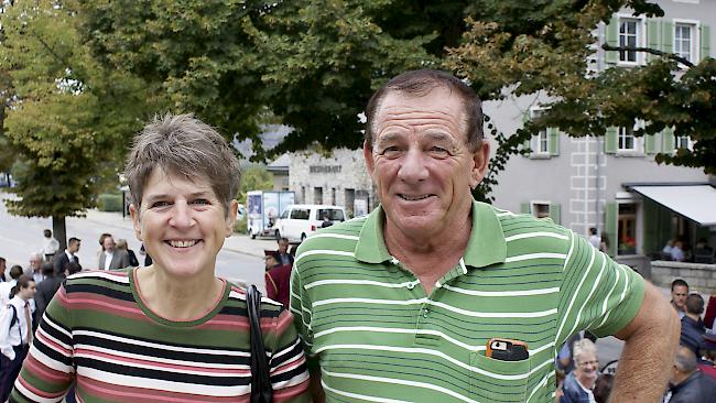 Heidi (52) und Marcel (67) Kuonen aus Termen.