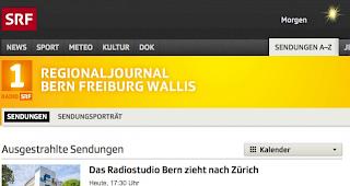 Die Genossenschaft SRG Bern Freiburg Wallis ist "zutiefst entt&auml;uscht" &uuml;ber den Entscheid des SRG-Verwaltungsrats, das Radiostudio Bern nach Z&uuml;rich zu verlegen.