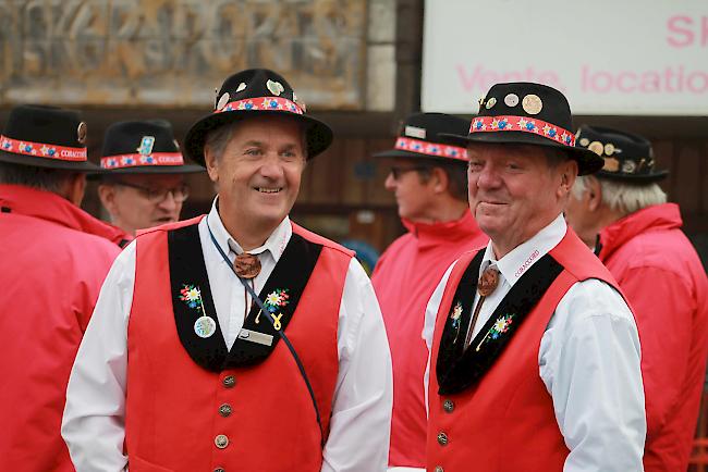 Impressionen vom Alpabzug in La Fouly im Val Ferret. 