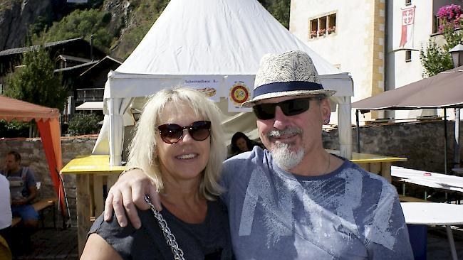 Felicitas Berchtold (59) und Klaus Müller (54), Naters.