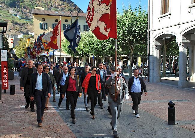 In Naters wurde am Freitag die Foire du Valais eröffnet.