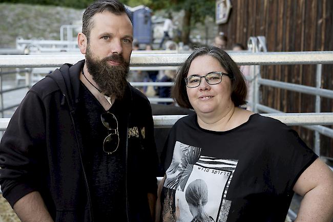 Gilbert (36) und Doris Garbely (39) aus Steg.