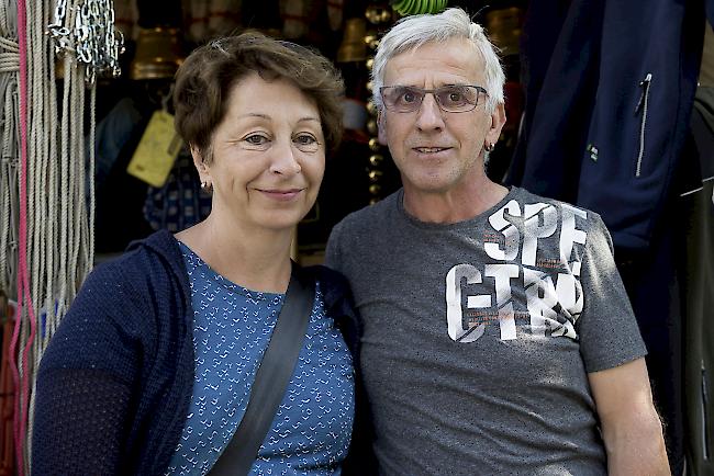 Brigitte (56) und Bruno (57) Steiner aus Steg.