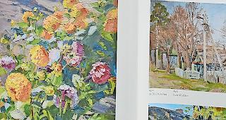 Kr&auml;ftig. Werke von Anastasia Dukhanina: Kr&auml;ftig in Farbe und &shy;Linienf&uuml;hrung.