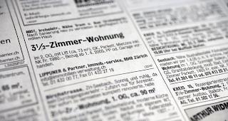 In der Schweiz sind die Wohnungsmieten im Oktober stabil geblieben. 