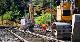 Infrastruktur. Externe Unternehmen, die im Auftrag der SBB Gleise erneuern, sollen k&uuml;nftig mehr Verantwortung &uuml;bernehmen.