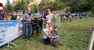 &laquo;Sole&raquo; von Nanzer Ren&eacute; aus Mund holt sich in der Gruppe A die Siegerglocke. 