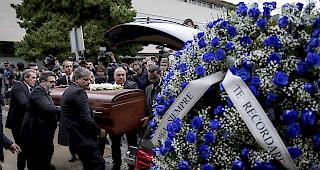 Zeremonie.&nbsp;Barcelona nahm am Montag Abschied von der Operndiva Montserrat Caball&eacute;.