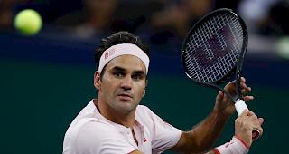 Federer bestand gegen den aufstrebenden Russen Medwedew.