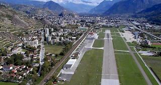Neues Konzept. Der Flughafen Sitten bleibt gr&ouml;sstenteils in &ouml;ffentlicher Hand.