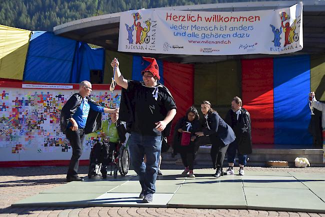 Impressionen des Sportlagers in Fiesch.