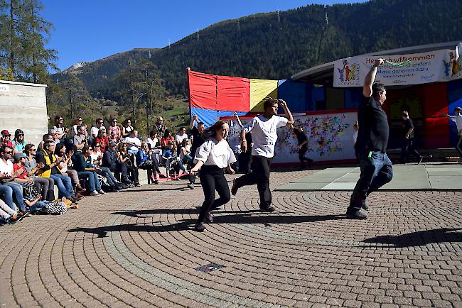 Impressionen des Sportlagers in Fiesch.