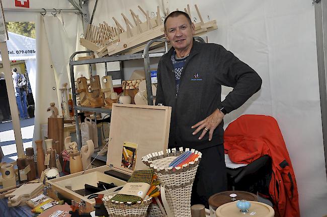 Impressionen vom ersten Alp- und Bergproduktemarkt Oberwallis.