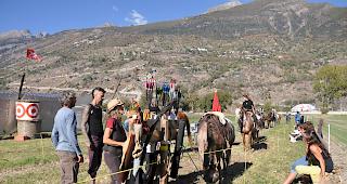 Schweizer Meisterschaft 2018 im berittenen Bogenschiessen in Visp