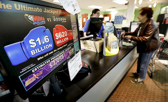 Pures Glück. Die Chancen für den Jackpot lagen laut «Mega Millions» bei etwa 1 zu 303 Millionen.