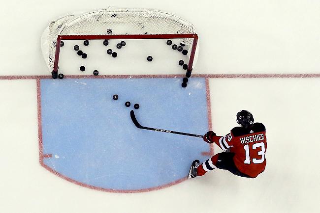 Nico Hischier traf gegen Nashville zwei Mal (Archivbild). 