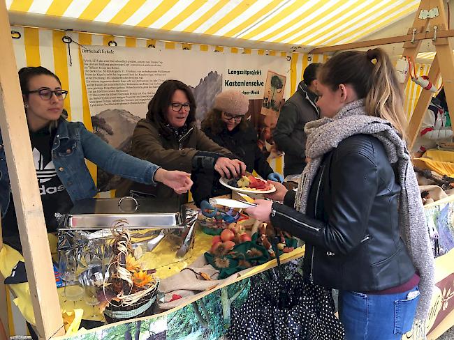 Den Besuchern wurden verschiedene Spezialitäten geboten.