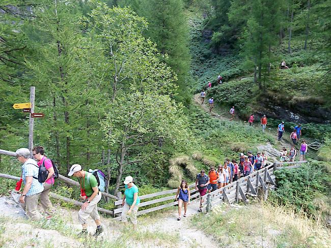 Der Stockalperweg ist während den Wintermonaten für Wanderer gesperrt.