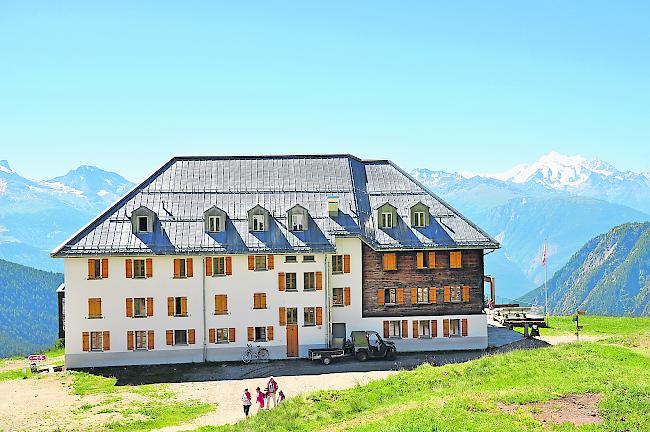 Die alten Hotelzimmer im Hotel Belalp werden nächsten Frühling im Belle-Époque-Stil saniert.