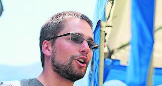 &laquo;Fleigut&auml;tscher&raquo;-Pr&auml;sident Ephrem Lengacher.