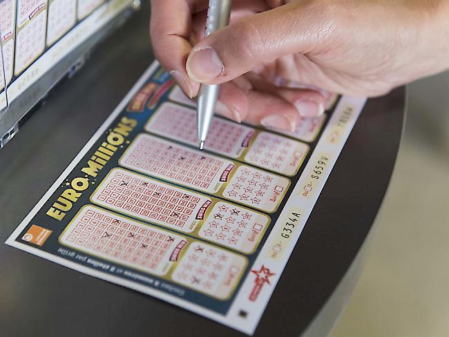 Jackpot. Den glücklichen Gewinner des Euromillions-Jackpot erwarten 99,7 Millionen Franken.