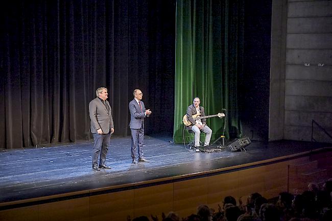 Giacobbo/Müller in Visp.