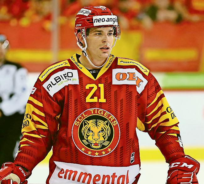 Raphael Kuonen und die SCL Tigers halten mit den besten Teams mit.