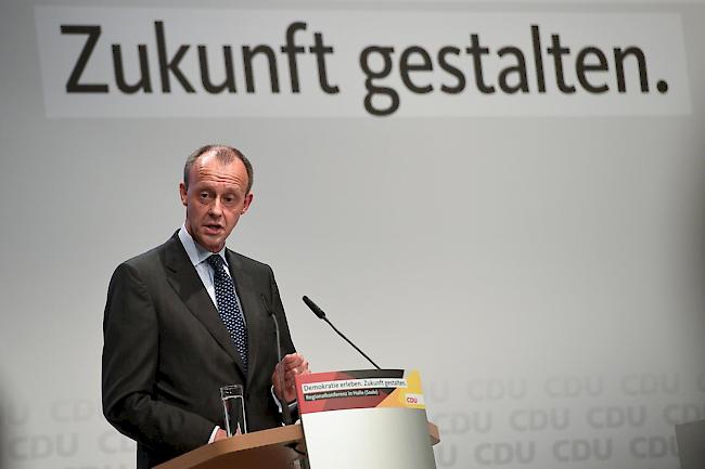 Kandidat für den CDU-Vorsitz. Friedrich Merz tritt bei der Wahl der neuen Parteispitze am 7. Dezember gegen Kramp-Karrenbauer und Bundesgesundheitsminister Jens Spahn an.