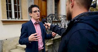 Wahlsieger: Johan Rochel und der "Appel Citoyen".