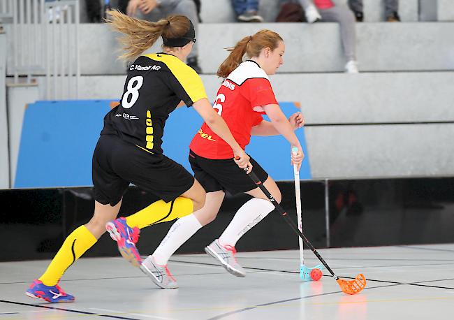 Spitzenspiel. Am achten Spieltag unterlagen die Visperinnen zu Hause mit 3:5 gegen das Team Skorpions Emmental Zollbrück II.