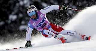 Loic Meillard f&auml;hrt in Beaver Creek auf den 5. Platz. 