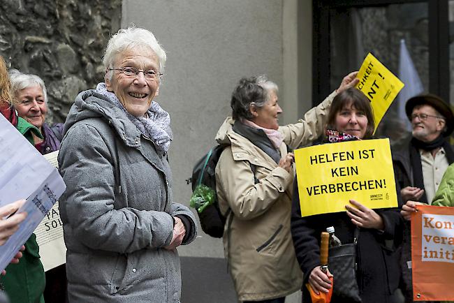 Anni Lanz wollte einen Flüchtling vor dem Tod retten. Und muss sich jetzt dafür vor Gericht verantworten.