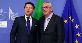 Italiens Regierungschef Giuseppe Conte trifft sich am Mittwochabend mit EU-Kommissionspr&auml;sident Jean-Claude Juncker. 
