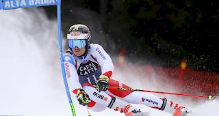 Lo&iuml;c Meillard fuhr im Weltcup-Riesenslalom in Alta Badia auf den 8. Platz. 