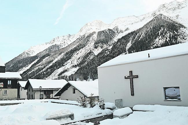 Oberhalb von Wiler thront das Bietschhorn.