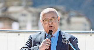 F&uuml;r Furger kein Problem. Die Gemeinde Visp ist in den letzten zw&ouml;lf Jahren um 20 Prozent gewachsen.Foto WB/Andrea Soltermann&nbsp;