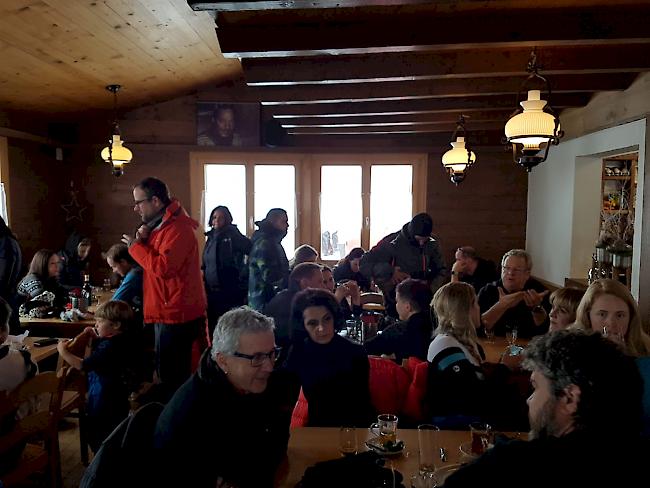 Wintersportler geniessen zusammen mit der Mengis Gruppe ein unvergessliches Wochenende auf der Belalp.