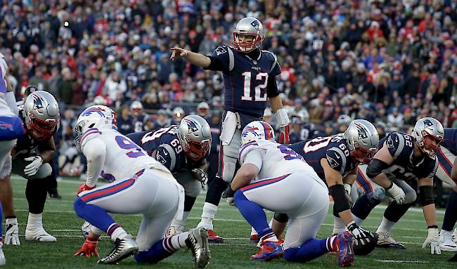 Der 41-jährige Brady verbuchte 126 Pass-Yards, einen Touchdown und zwei Interceptions.