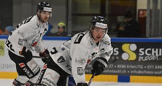 Jens Nater fiel verletzt aus, Visp musste in Winterthur leiden.