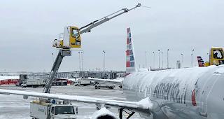 Mitten in den Weihnachtsferien mussten hunderte Fl&uuml;ge gestrichen werden.