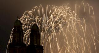 Der Jahreswechsel in Z&uuml;rich.