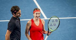 Die Titelverteidiger Belinda Bencic und Roger Federer stehen am Hopman Cup in Perth vor dem neuerlichen Einzug in den Final.