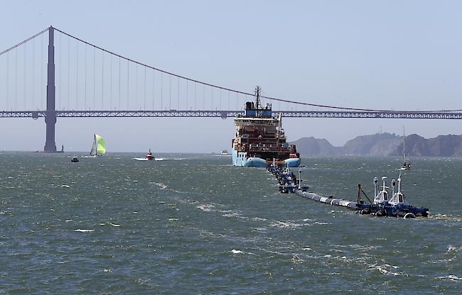 Das System des Müll-Fängers "Ocean-Cleanup" funktioniert nicht wie geplant.