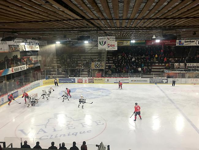 Visp und Ajoie am Mittwoch beim "Neujahrsspiel" in der Litternahalle