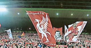 Fussball trifft auf Tourismus. Der englische Spitzenklub FC Liverpool erreicht mit seinen Social-Media-Kan&auml;len zig Millionen Menschen.  Die Destination Verbier kann von diesen Kontakten profitieren. Dies dank einer vierj&auml;hrigen Partnerschaft.Foto Keystone