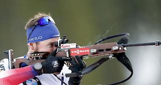 Nach dem Sprint am Freitag gelang Benjamin Weger in der Biathlon-Verfolgung von Oberhof &uuml;ber 12,5 km eine markante Leistungssteigerung. (Archivbild)